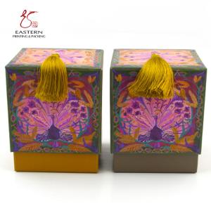 Wholesale Candle Packaging Box With Tassel Lid from china suppliers