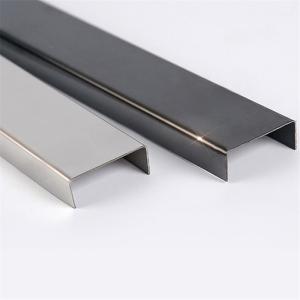 Wholesale Mirror Finish Silver Stainless Steel Wall Trim Wall Panel Trim 201 304 316 for wall ceiling furniture decoration from china suppliers