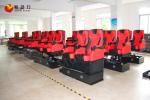3 DOF 2 - 100 Seats 5D Movie Theater With 12 Kinds Surrounding Special Effects