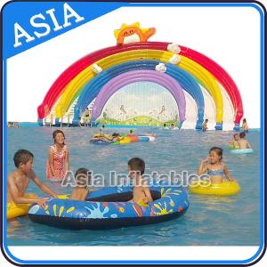 Wholesale Ourdoor Playground Inflatable Water Park With Pool , Inflatable Swimming Combo , Water Sports from china suppliers