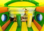 Kids Sport Lion Combo 4.2 x 4.7m Inflatable Jumping Bouncer With Slide Logo