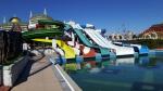 OEM Guangzhou Water Amusement Park Aqua Park Supplies Games Ride Spiral Slide