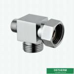 G1/2" Thread Wall Mounted Polish Water Brass Angle Valve