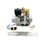 Silver Black Car Fuel CNG Pressure Regulator 12VDC For Sequential Injection