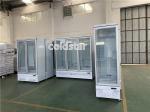 Commercial 450L R290 Glass Door Upright Freezer