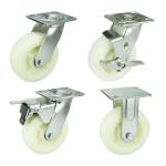 300kg Loading Swivel Caster Wheels Heavy Duty , 6" Heavy Duty Locking Casters