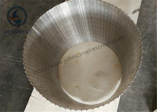 Quality Back Flush Wedge Wire V Wire Wound Screen Slot Filter Screen Cylinder for sale