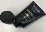 Men Facial Cleanser Plastic Cosmetic Packaging Tube Combined With Silkscreen