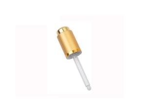 Wholesale CL-D432A 18/410 metal aluminum push button glass dropper pipettes/assemblies/closures/caps from china suppliers