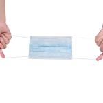 99 PFE Non Woven Medical Mask , Triple Layer Surgical Mask for hospital