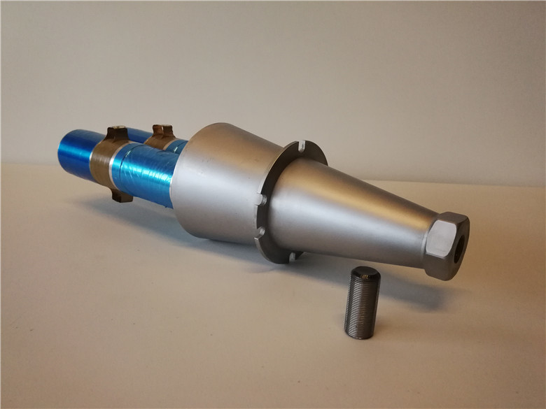 15 Khz Double Ultrasonic Vibration Transducer Welding With 8pcs 45mm Ceramics