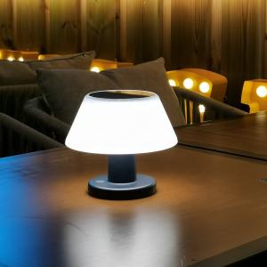 Wholesale Rechargeable Powered Solar Table Lamp Light Outdoor Patio 4100K IP55 from china suppliers