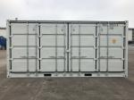 20ft High Cube Side Opening Shipping Container With Cargo Doors Industrial