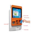 LCD Portrait Display Wall Mounted Touch Screen Kiosk Metal Rugged Steel Case