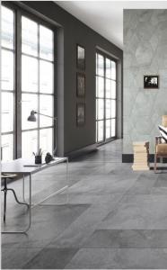 China Black Ceramic Kitchen Floor Tile For Wall , Size 60*60cm Non Slip Porcelain Tile on sale