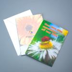 Factory Hot Sale Custom Kpop 3D Lenticular Printing Postcard/ Business Card