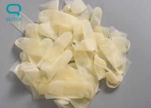 Wholesale Frosted Translucent Rubber Latex Notched Finger Cots Anti Static from china suppliers
