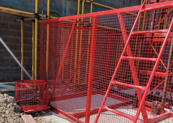 High Operational Reliability Construction Passenger Hoist , Building Constructio