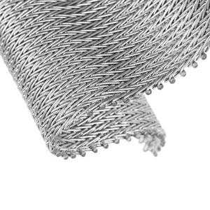 Wholesale Food Grade Stainless Steel Wire Mesh Conveyor Belts Compound Balanced Weave V-Shaped Conveyor Belts from china suppliers