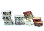 CMYK 6 Colors Cute Kawaii Washi Tape Stickers