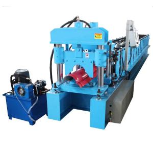 Wholesale 0.25mm Semicircle Ridge Cap Metal Tile Forming Machine Automatic Plc Control from china suppliers