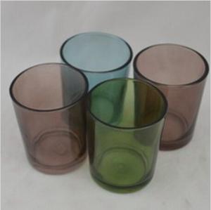 Wholesale empty glass jars candle lanterns for bulk glass votive candle holder from china suppliers