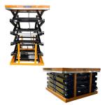 500kg Max Height 4.8mm Electric Stationary Hydraulic Scissor Lift Tables