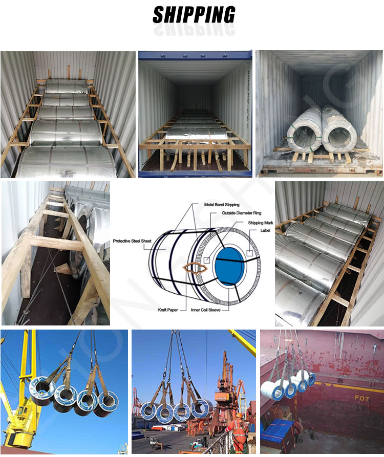 DX51D Z/SGCC/DC01 Z/DC51D Z 1.2MM 1.5MM 1.8MM Galvanized Steel Coils for Skin Pass and Durable Made in by SGCC DX51D Q195