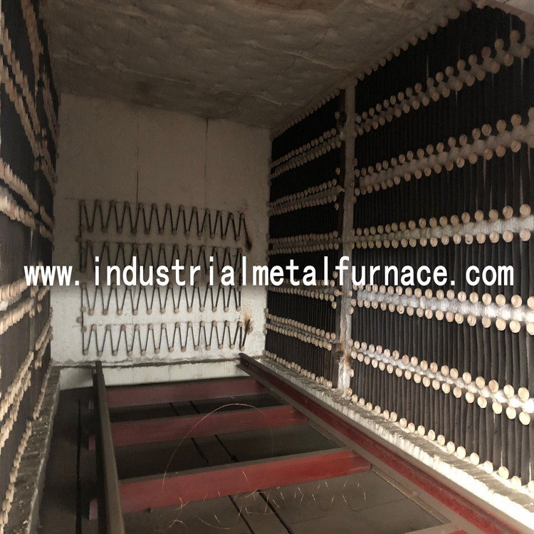 ODM Electric Resistance Annealing Heating Trolley Type Car Bottom Furnace , Heat Treatment Furnace