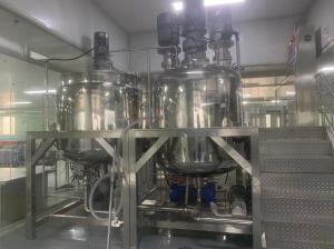 Wholesale 50-5000L Cosmetic Emulsifier Mixer Chemicals Processing Equipment 1 Year Warranty from china suppliers