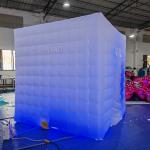 Durable Inflatable Photo Booth Enclosure Backdrop 360 Photo Tent For Party