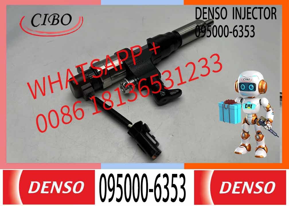HINOJ05 J08 095000-6353 095000-6953 23670-E0050 23910-1440 23670-E0051 Kobelco Sk200-8 Sk300-8 Engine Fuel Injector