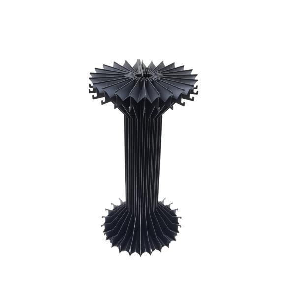 Telescopic Accordion Cover Flexible Flat Bellow Cover Guide Rail Way Bellows