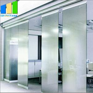 Wholesale 1200 mm Width Sliding Partition Walls Frameless Folding Exterior Sliding Glass Doors from china suppliers