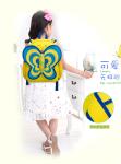 Eco-Friendly School Bag For Preschool , Big Student Backpacks Shockproof