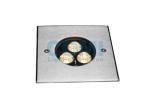 6W or 9W Asymmetrical Outdoor LED Inground Lighting , IP67 LED Wooden Floor Lamp