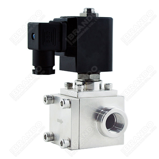 Parker Type 321H35 1/2'' 40 Bar High Pressure Solenoid Valve 24VDC 220VAC 15