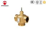 Intelligent Balance Electric Three Regulating Vavle Flange Connection For Pipe