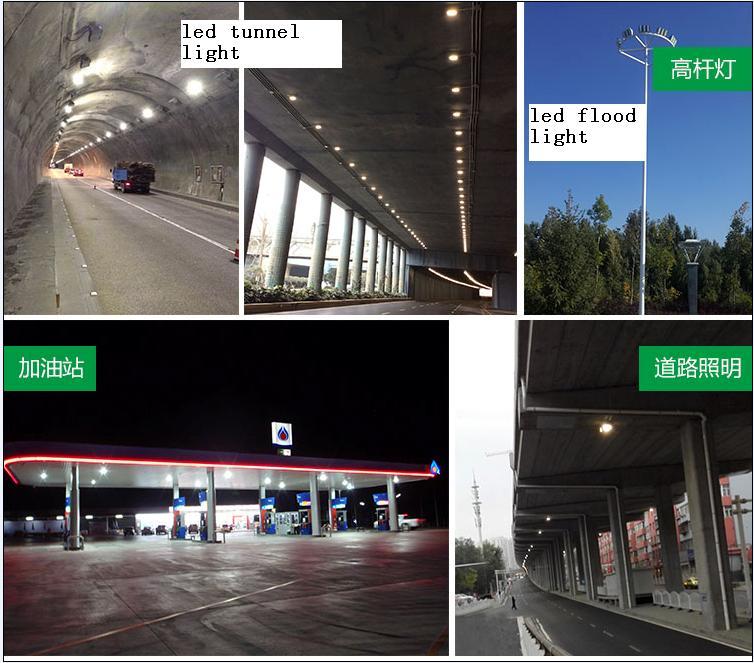 high power 1000W 600W led flood light high 140LM/W Red green green blue yellow color with Bridgelux cob AC85-265V