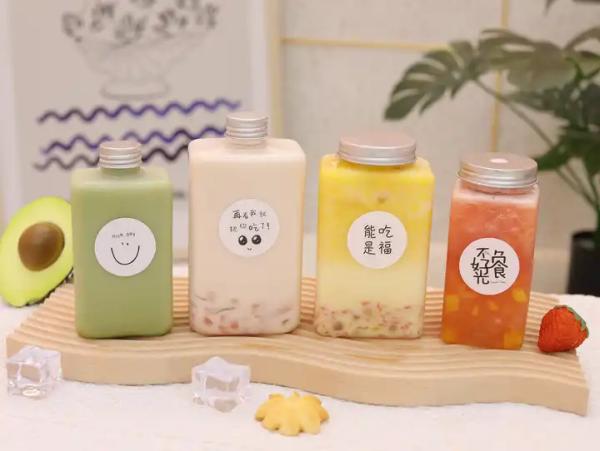 High Capacity Milk Tea Bottles Modern Design Leak Proof 120ml 250ml 350ml 500ml