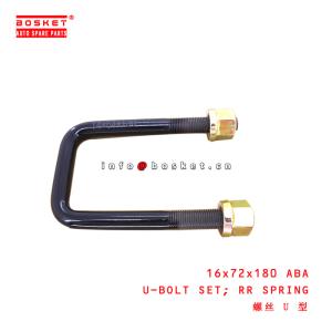 Wholesale 16x72x180 Rear Spring U-Bolt Set suitable for ISUZU LT from china suppliers