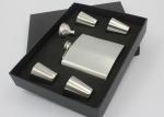 Pretty Kitchen Household Items 4 Cups 1 Funnel 6 Oz Metal Hip Flask