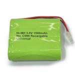 Rechargeable 3.6v Nimh Battery Pack 1C Nickel Metal Hydride Battery Pack