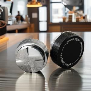 Wholesale 51/53/58mm Barista Tool Stainless Steel Coffee Tamper with Aluminum Alloy Base from china suppliers