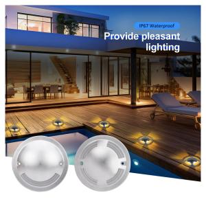 Wholesale Special Hot Selling IP67 Waterproof Ultra-Thin Mini Size Recessed Side Emitting Floor Anti Glare Underground LED Light from china suppliers