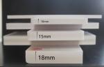 White 1220*2440mm PVC Celuka Foam Board 10mm Thickness For UV Printing
