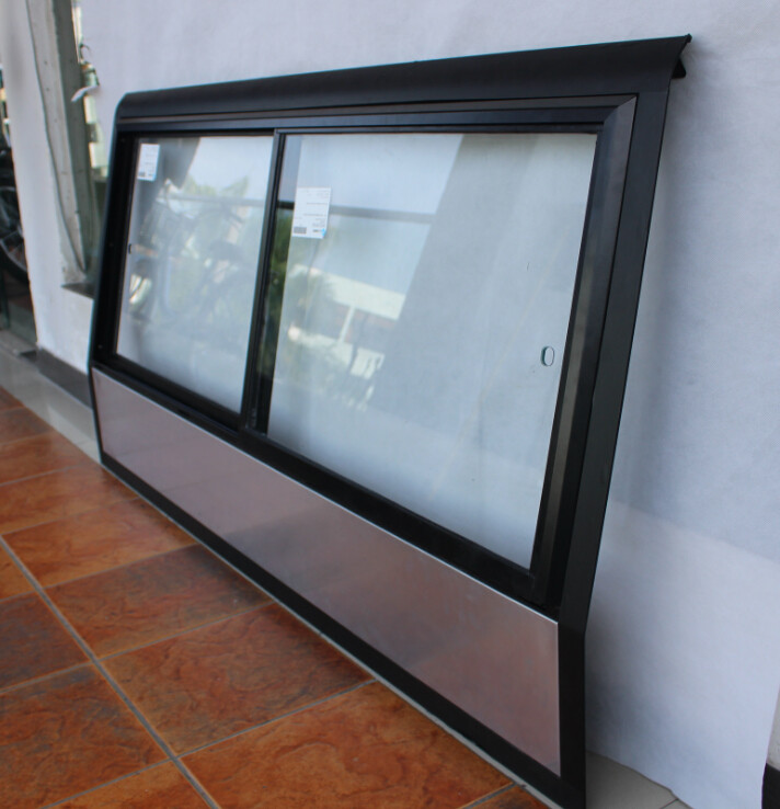 Sliding Bus Side Window Glass , Pickup Truck Auto Side Glass High UV Shielding Rate