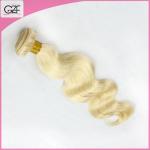 One Donor Healthy End Peruvian Human Hair 6A Natural Virgin Blonde Hair Bundles