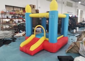 Wholesale 2m Mini Nylon Fabric Inflatable Bounce House Inflatable Small Jumping Castle With Blower Prices For Family from china suppliers