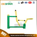 outdoor gym equipment steel based zinc powder coating Rider-OK-J02D